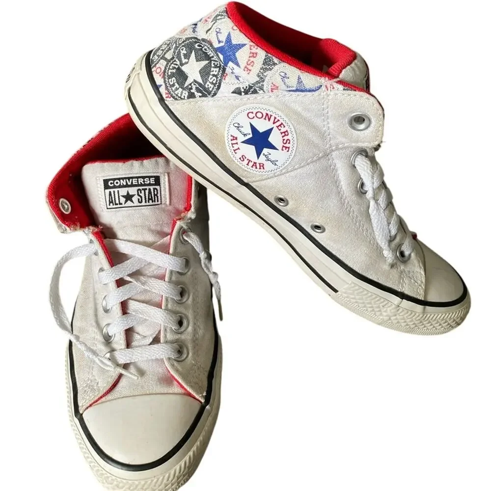 Converse Chuck Taylor All Star Sneaker Logo Play Unisex Youth Size 6 / 667092F